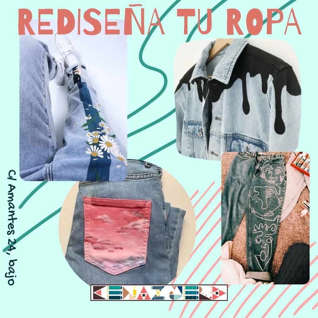 Rediseña tu ropa - Kenaz Jera - Vive Teruel